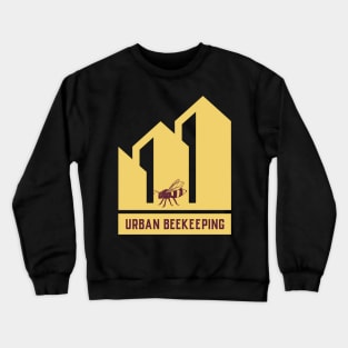 Urban Beekeeping, Beekeepers, Beekeeping,  Honeybees and beekeeping, the beekeeper Crewneck Sweatshirt